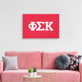 Toile Lettres Phi Sigma Kappa (Insitu(Salon))