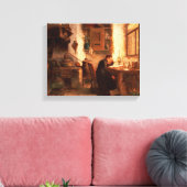 Toile L'étudiant en chimie et en pharmacie (Insitu(Salon))