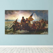 Toile Leutze Washington Crossing Delaware Peinture (Insitu (Plancher de Bois))