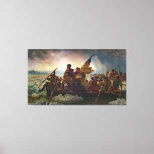 Toile Leutze Washington Crossing Delaware Peinture