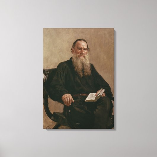 Toile Lev Tolstoï 1887 (Recto)