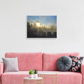 Toile Levée de soleil (Insitu(Salon))