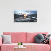 Toile Levée de soleil des lacs Nydiver - Ansel Adams Wil (Insitu(Salon))