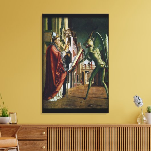 Toile L'évêque et la bête - 24x36 Qualité musée (Insitu(Salon))