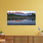 Toile Lever de soleil à Schwabacker Landing dans les Gra (Insitu(Salon))
