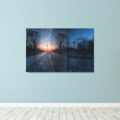 Toile Lever De Soleil Au Mémorial Du Vietnam (Insitu (Plancher de Bois))