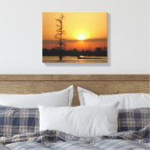 Toile Lever de soleil de l'Arkansas sur le lac Millwood (Insitu(Chambre))