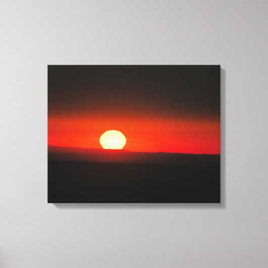 Toile Lever de soleil en Dordogne (Recto)