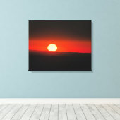 Toile Lever de soleil en Dordogne (Insitu (Plancher de Bois))