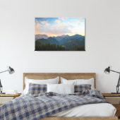 Toile Lever de soleil exceptionnel dans la vallée du Log (Insitu(Chambre))