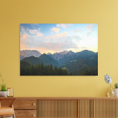 Toile Lever de soleil exceptionnel dans la vallée du Log (Insitu(Salon))