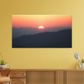 Toile Lever de soleil lointain (Insitu(Salon))