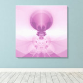 Toile Lever de soleil rose (Insitu (Plancher de Bois))