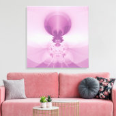 Toile Lever de soleil rose (Insitu(Salon))