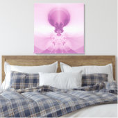 Toile Lever de soleil rose (Insitu(Chambre))