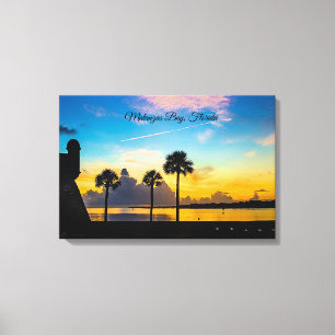 Toile Lever de soleil sur la baie de Matanzas,