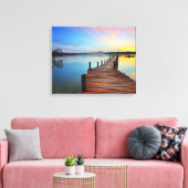 Toile Lever du quai Lake Dock (Insitu(Salon))