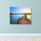 Toile Lever du quai Lake Dock (Insitu (Plancher de Bois))