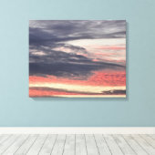 Toile Lever Du Soleil Après La Tempête (Insitu (Plancher de Bois))