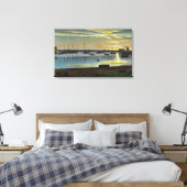 Toile Lever du soleil au Vieux Port (Insitu(Chambre))
