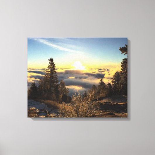 Toile Lever du soleil céleste du Manitou (Recto)