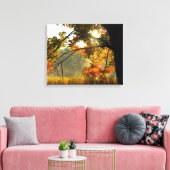 Toile Lever du soleil d'automne (Insitu(Salon))