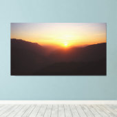 Toile Lever du soleil de bonne heure (Insitu (Plancher de Bois))