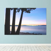 Toile Lever du soleil de Tahoe (Insitu (Plancher de Bois))