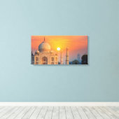 Toile lever du soleil de taj mahal (Insitu (Plancher de Bois))