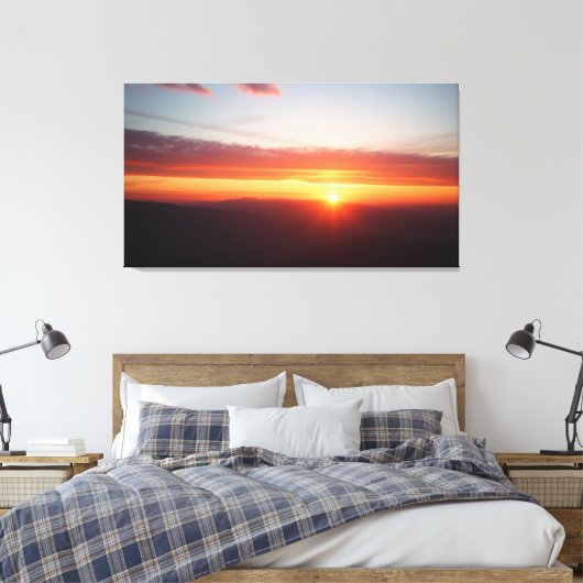 Toile Lever du soleil doré (Insitu(Chambre))