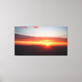 Toile Lever du soleil doré (Recto)