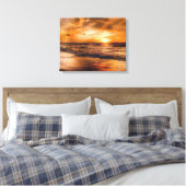 Toile Lever du soleil et paysage marin (Insitu(Chambre))