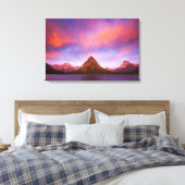 Toile Lever du soleil sur Glacier (Insitu(Chambre))