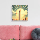 Toile Lever du soleil sur Hightower (Insitu(Salon))