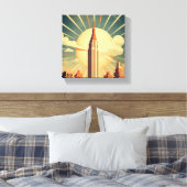 Toile Lever du soleil sur Hightower (Insitu(Chambre))