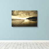 Toile Lever Du Soleil Sur La Plage (Insitu (Plancher de Bois))