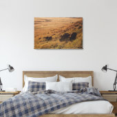 Toile Lever du soleil sur le bison (Insitu(Chambre))