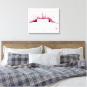 Toile Lèvres (Insitu(Chambre))