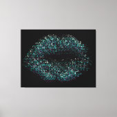 Toile Lèvres d'art Abstrait modernes #23 (Recto)