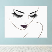 Toile Lèvres d'aubergine longues cils Extension Lash (Insitu (Plancher de Bois))