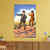 Toile Lewis et Clark Explorer l'Ouest (Insitu(Salon))