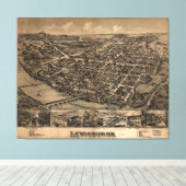Toile Lewisburgh, Pennsylvanie (1884) (Insitu (Plancher de Bois))