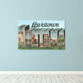 Toile Lewiston, Montana (Insitu (Plancher de Bois))