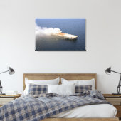 Toile L'ex-Oriskany, un avion déclassé (Insitu(Chambre))