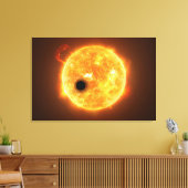 Toile L'Exoplanet Wasp-107b Est Un Géant De Gaz (Insitu(Salon))