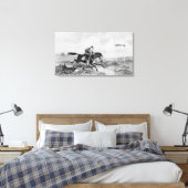 Toile L'Express américain Pony (Insitu(Chambre))