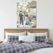 Toile L'expulsion des pauvres des taudis (Insitu(Chambre))