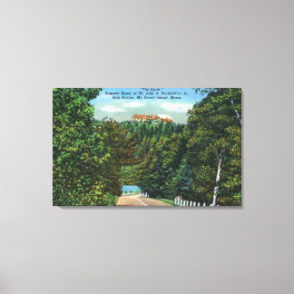 Toile L'Eyrie, John D Rockefeller Jr Accueil