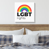 Toile LGBT Ribow (Insitu(Chambre))