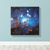 Toile LH 95 Star Forming Region - Hubble Space Photo (Insitu (Plancher de Bois))